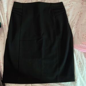 Express black pencil skirt